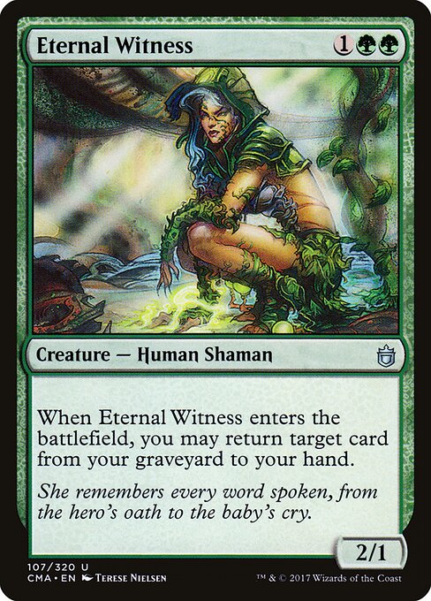 Eternal Witness CMA-107 Uncommon Poor Englisch