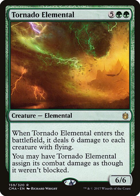 Tornado Elemental CMA-159 Rare Excellent Englisch