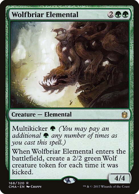 Wolfbriar Elemental CMA-168 Rare Good Englisch