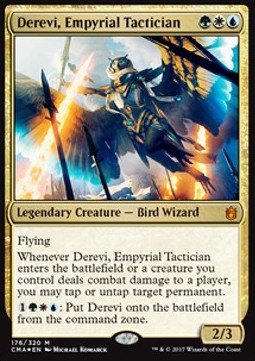 Derevi, Himmlische Taktikerin CMA-176 Mythic Excellent Englisch Foil