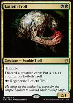 Lotleth Troll CMA-183 Rare Excellent Englisch