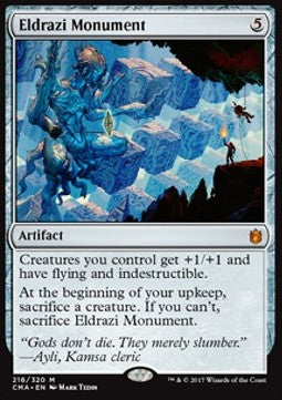 Eldrazi-Monument CMA-216 Mythic Excellent Englisch
