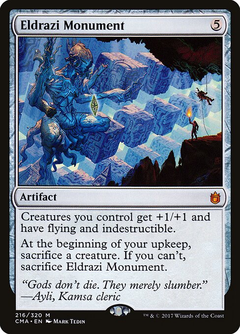 Eldrazi-Monument CMA-216 Mythic Excellent Englisch