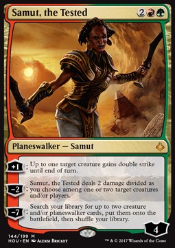 Samut, the Tested HOU-144 Mythic Excellent Englisch