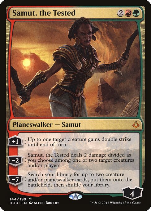 Samut, the Tested HOU-144 Mythic Excellent Englisch