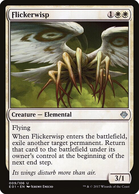 Flickerwisp E01-9 Uncommon Excellent Englisch