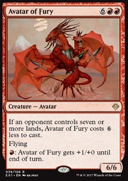 Avatar des Zorns E01-39 Rare Light Played Englisch