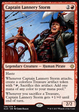 Captain Lannery Storm XLN-136 Rare Excellent Englisch
