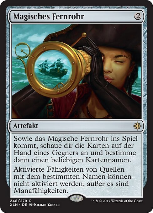 Magisches Fernrohr XLN-248 Rare Excellent Deutsch