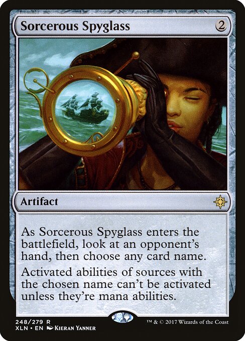 Sorcerous Spyglass XLN-248 Rare Excellent Englisch