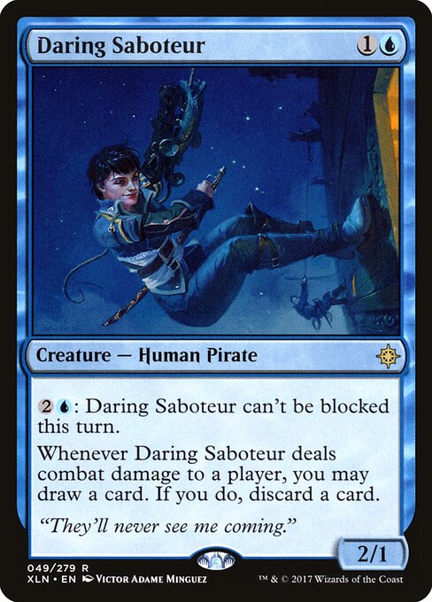 Daring Saboteur XLN-49 Rare Good Englisch