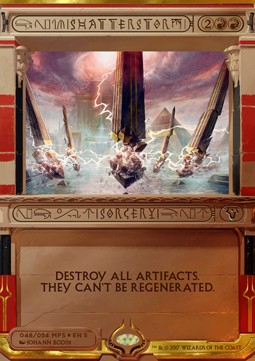 Zerschmetternder Sturm AKHI-48 Masterpiece Excellent Englisch Foil