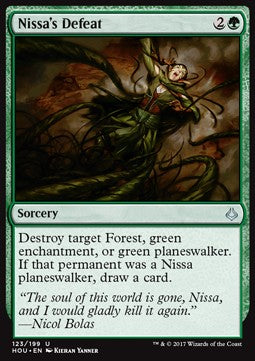 Nissas Niederlage HOU-123 Uncommon Excellent Englisch Foil