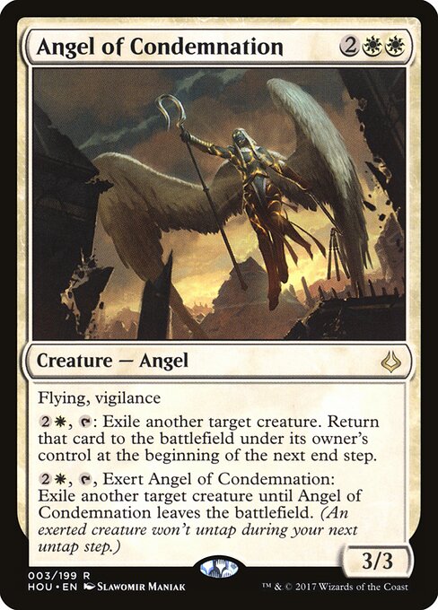Angel of Condemnation HOU-3 Rare Excellent Englisch