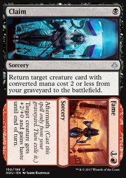 Claim // Fame HOU-150 Uncommon Excellent Englisch Foil