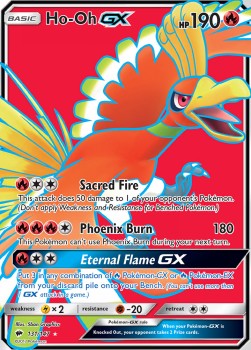 Ho-Oh GX BUS-131 Ultra Rare Near Mint Deutsch