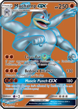 Machamp GX BUS-135 Ultra Rare Good Englisch