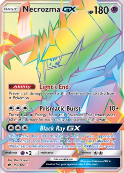 Necrozma GX BUS-153 Secret Rare Near Mint Deutsch
