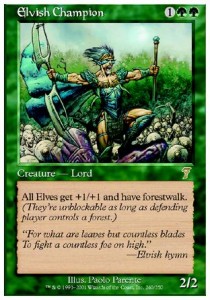 Champion der Elfen 7ED-240 Rare Excellent Englisch