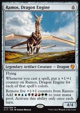 Ramos, Dragon Engine C17-55 Mythic Excellent Englisch Foil