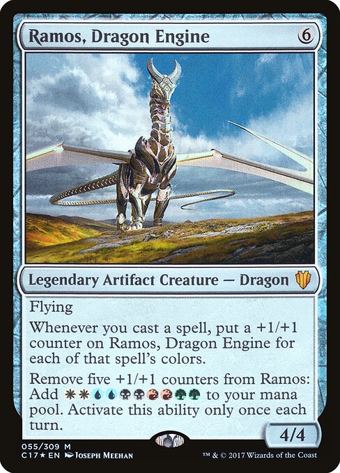 Ramos, Dragon Engine C17-55 Mythic Excellent Englisch Foil