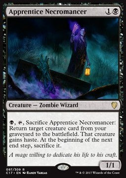 Apprentice Necromancer C17-97 Rare Excellent Englisch