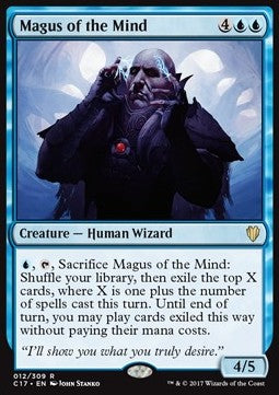 Magus des Verstandes C17-12 Rare Excellent Englisch