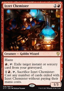 Izzet-Chemister C17-26 Rare Excellent Englisch
