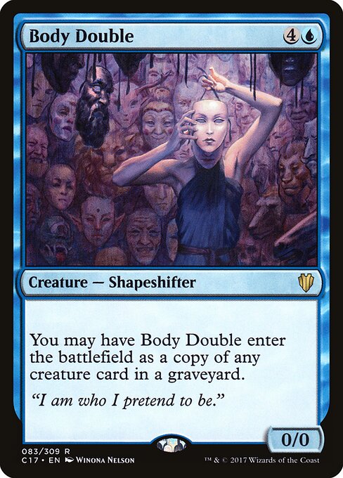 Body Double C17-83 Rare Good Englisch