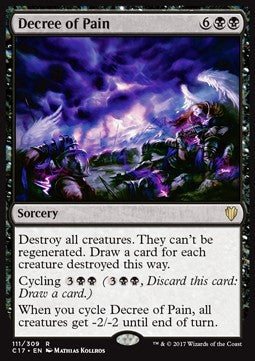 Decree of Pain C17-111 Rare Light Played Englisch