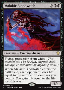 Malakir Bloodwitch C17-116 Rare Excellent Englisch