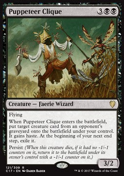 Puppeteer Clique C17-121 Rare Excellent Englisch