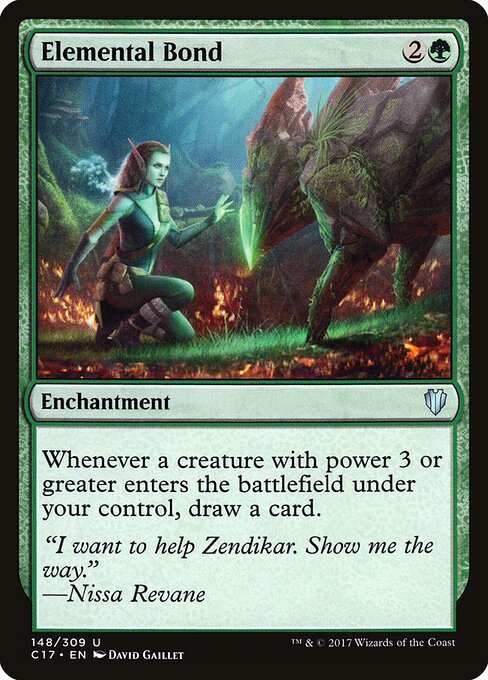 Elemental Bond C17-148 Uncommon Excellent Englisch