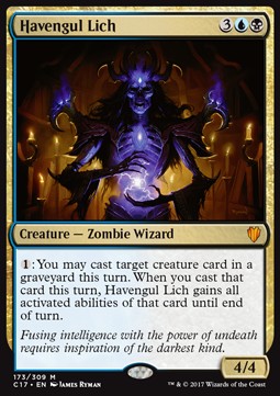 Lich aus Pfuhlhaven C17-173 Mythic Good Englisch
