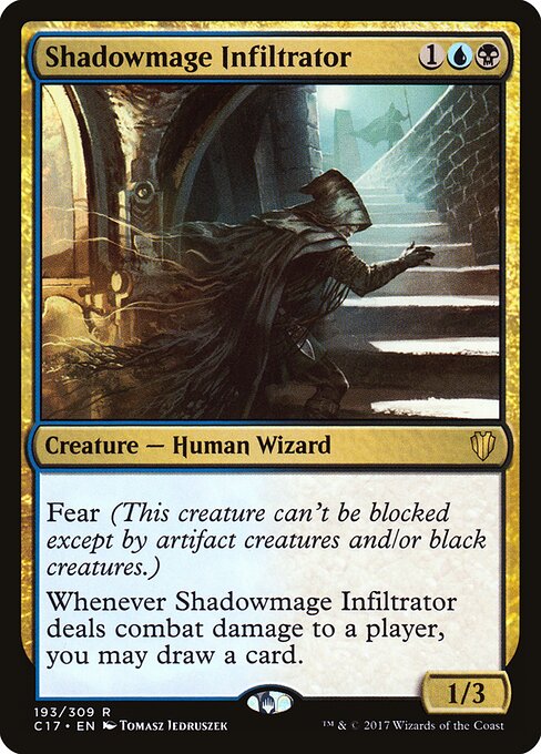 Shadowmage Infiltrator C17-193 Rare Excellent Englisch