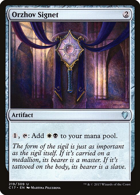 Orzhov-Petschaft C17-219 Uncommon Excellent Englisch