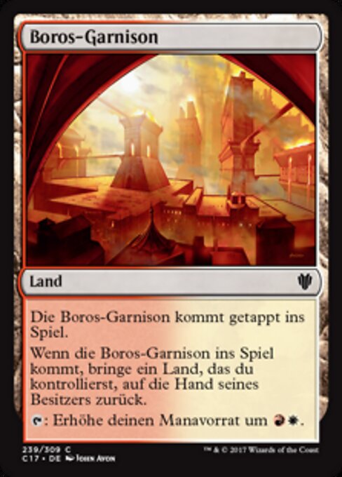 Boros-Garnison C17-239 Common Near Mint Deutsch