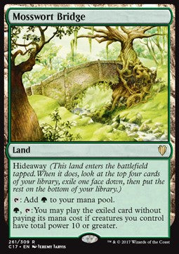 Mooswurz-Brücke C17-261 Rare Excellent Englisch