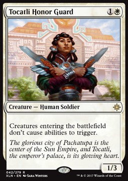 Tocatli Honor Guard XLN-42 Rare Excellent Englisch