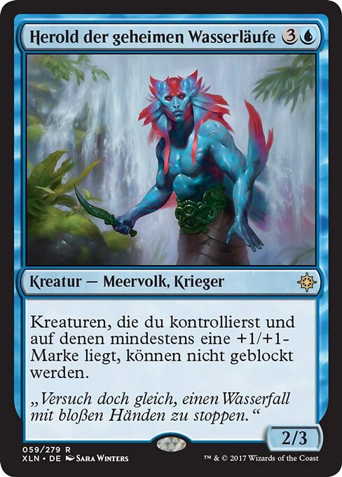 Herold der geheimen Wasserläufe XLN-59 Rare Excellent Deutsch