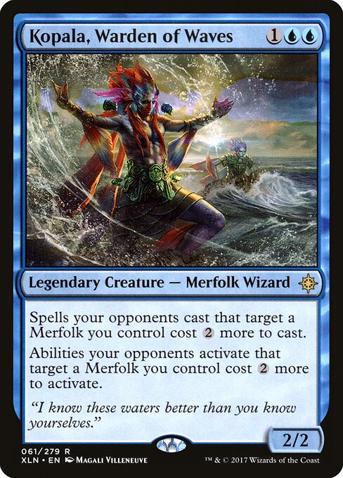 Kopala, Warden of Waves XLN-61 Rare Excellent Englisch