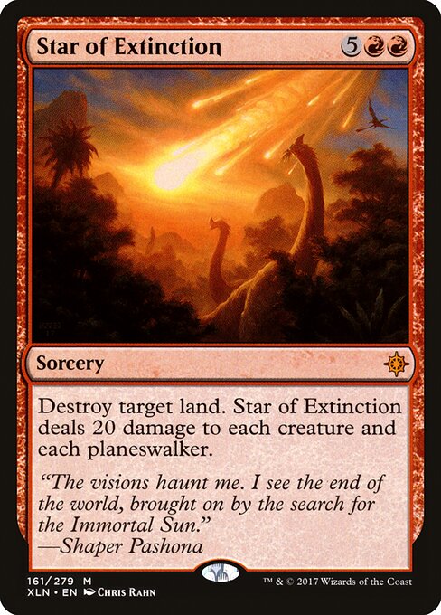 Star of Extinction XLN-161 Mythic Excellent Englisch
