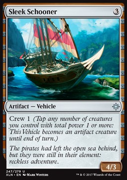 Sleek Schooner XLN-247 Uncommon Excellent Englisch