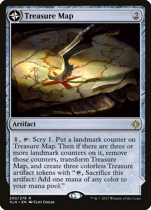 Treasure Map / Treasure Cove XLN-250 Rare Excellent Englisch