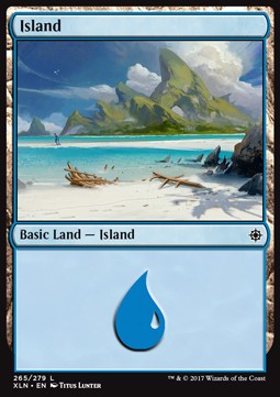 Insel (V.2) XLN-265 Land Near Mint Englisch Foil
