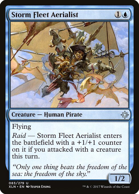 Storm Fleet Aerialist XLN-83 Uncommon Good Englisch Foil