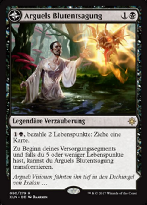 Arguels Blutentsagung // Tempel von Aclazotz XLN-90 Rare Excellent Deutsch