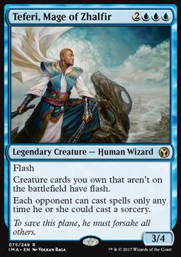 Teferi, Magier von Zhalfir IMA-75 Rare Excellent Englisch