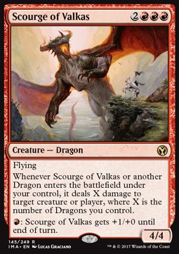 Scourge of Valkas IMA-145 Rare Excellent Englisch