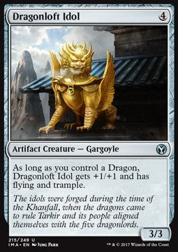 Drachenhöhe-Standbild IMA-215 Uncommon Excellent Englisch Foil